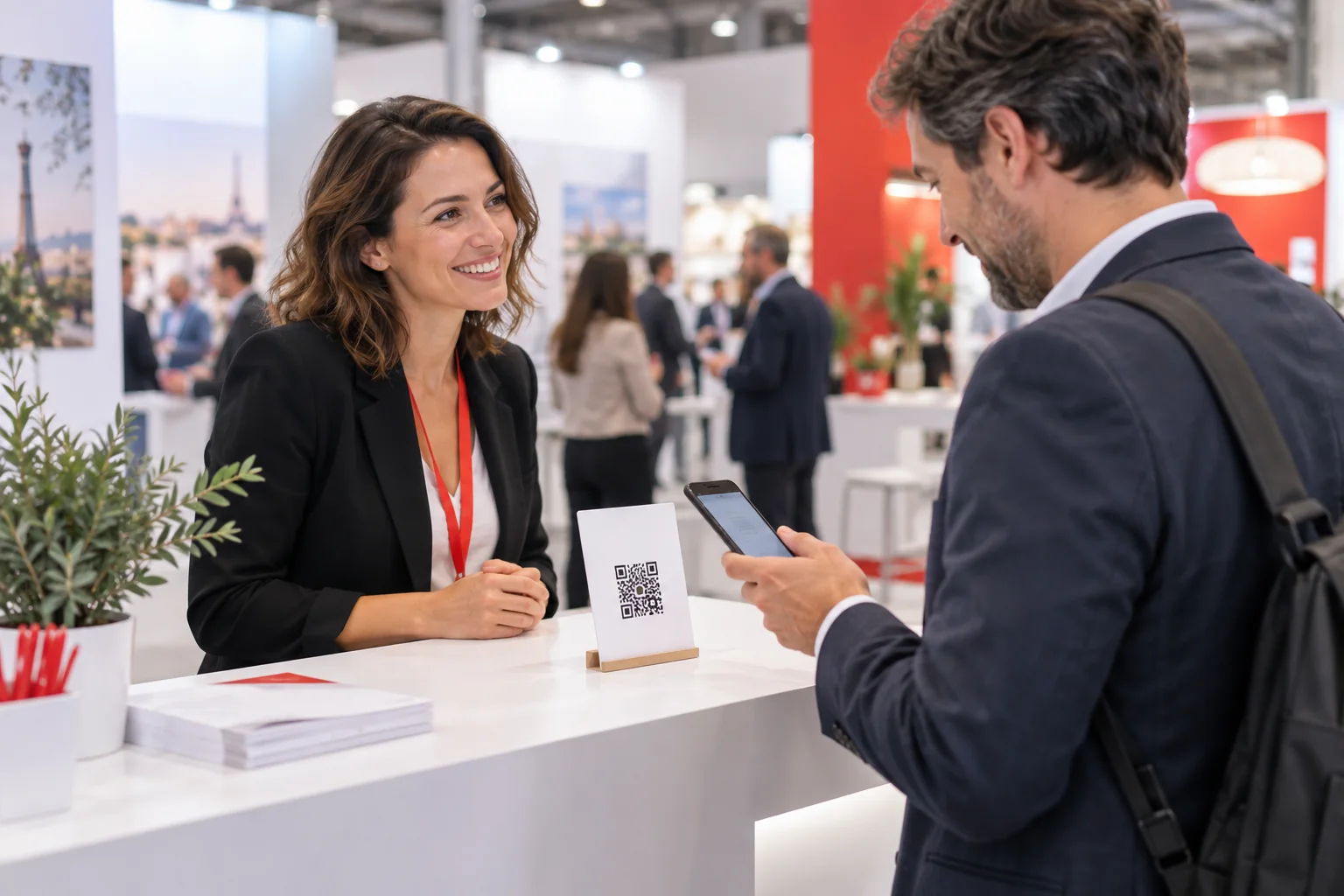 Digital Business Cards at Trade Shows: A Guide